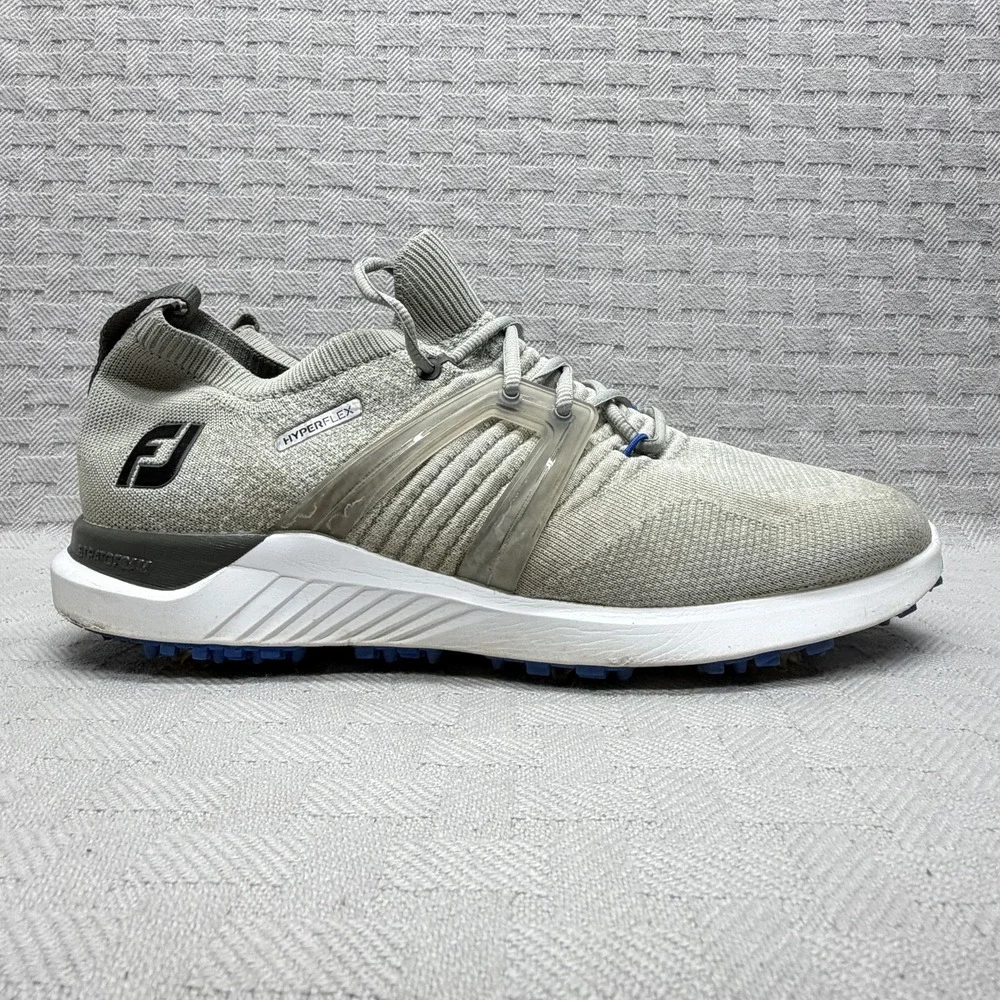FootJoy HyperFlex Shoes Mens Size 11.5 Gray Cushioned Golf Athletic‎ 51080